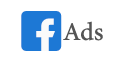 imagem da logo do facebook ads representando o tráfego pago no facebook que é um dos serviços que a agência de marketing digital oferece